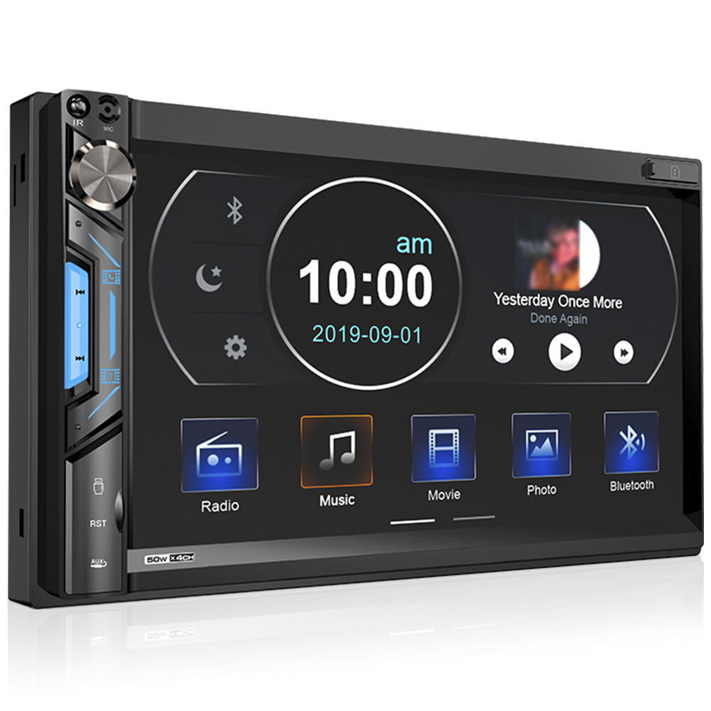 71BT 2Din Универсальное автомобильное радио Mirrorlink 2din 7 дюймов Автомобильный стерео сенсорный экран авто MP5 с FM радио USB SD Mirrorlink