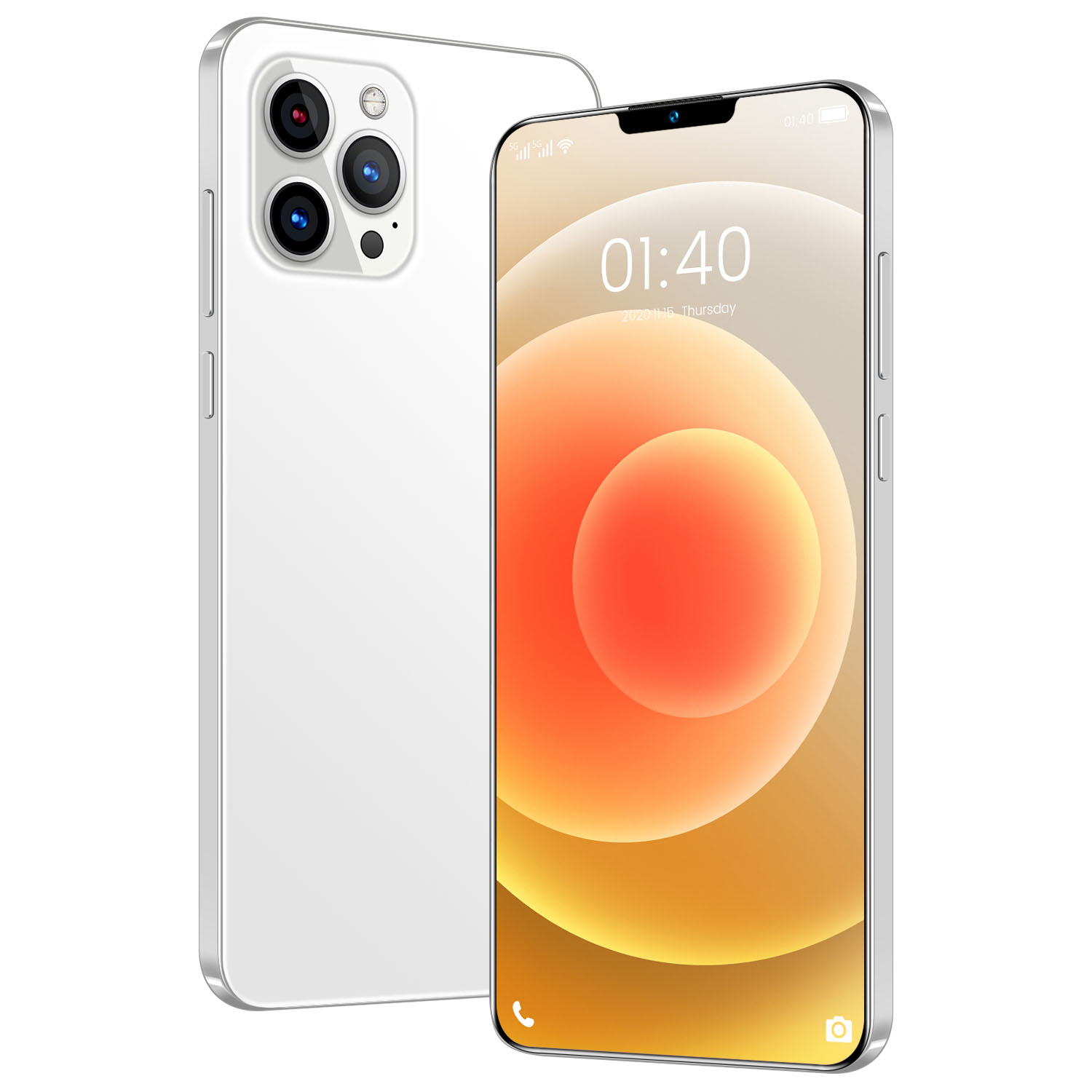 Смартфон i12 Pro Max +, 6,7 дюйма, 12 + 512 ГБ, Android, 10 ядер, 5G LET phone 3, камера MTK6889, распознавание лица, разблокированный мобильный телефон