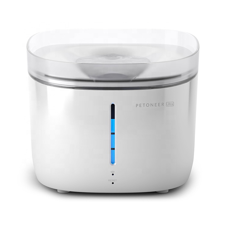 Автоматический умный фонтан Petoneer UV для домашних животных с сертифицированной степенью стерилизации 99.7% от SGS и APP Control