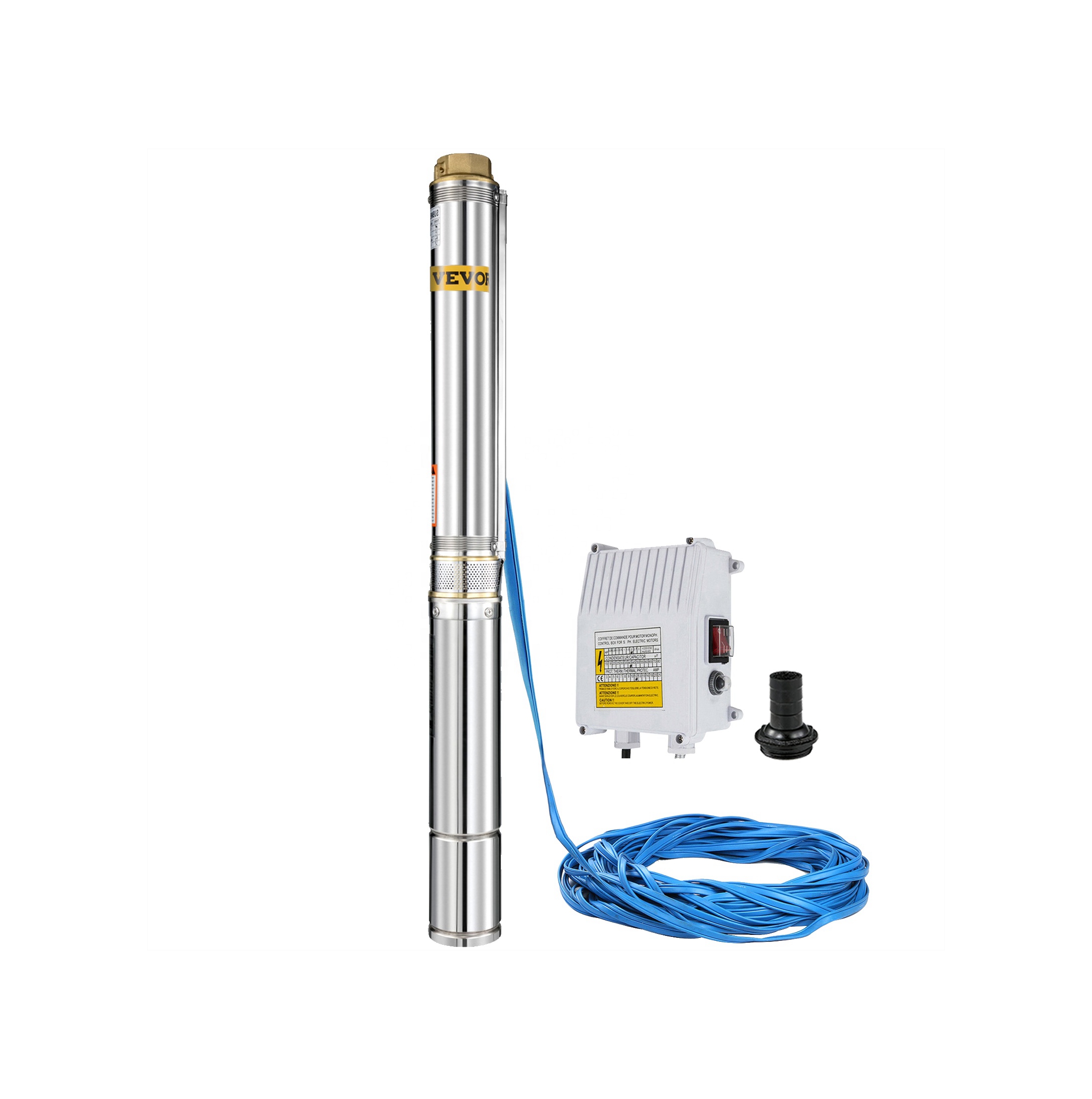 Kepeida 2.5SPM1.5 31-0,75 2,5 Inch 750W AC погружной из нержавеющей стали Диаметр глубокий колодец водяной насос для сельскохозяйственной фермы полива и орошения