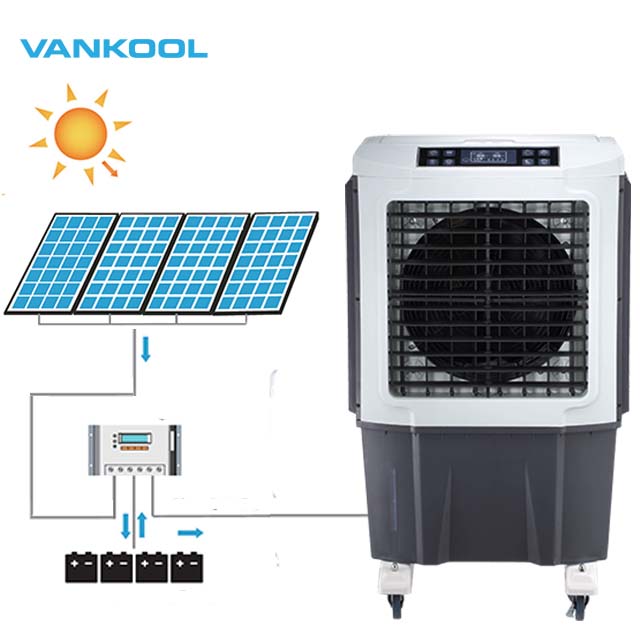 AC DC rechargeable air cooler portable evaporative cooler