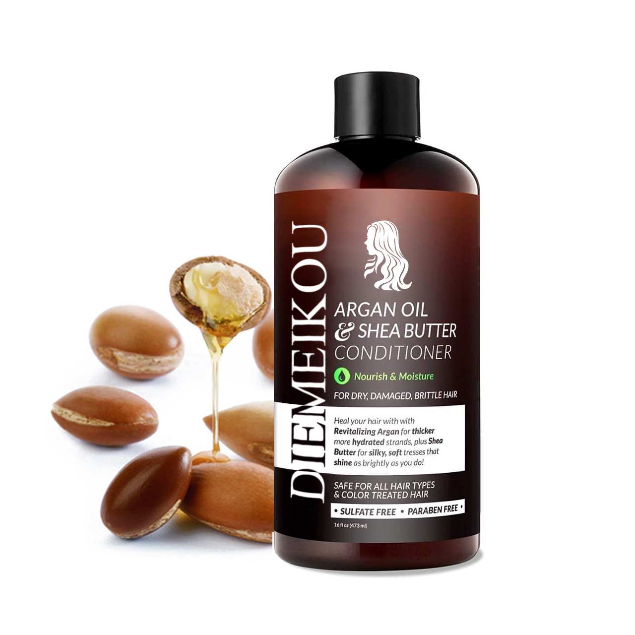 Deep Conditioner for Natural Hair Treatment for Damaged and Dry Hair Argan Oil Hair Conditioner