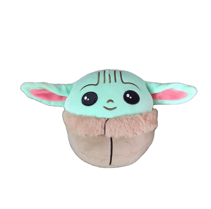 Amazon Горячая продажа Yoda cuddle Подушка Детская Yoda плюшевая игрушка окружающая Yoda Baby