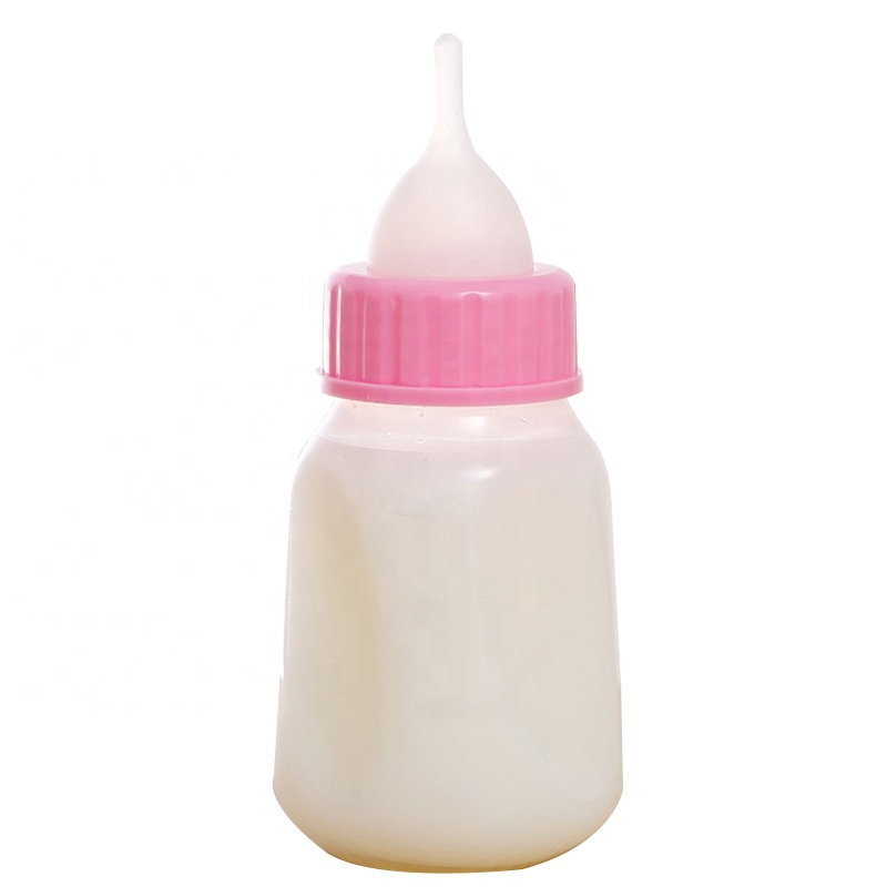 Wholesale Anti-spill Double Pacifier Pet Feeding Bottle 120ml Pet Cat Feeding Bottle Puppy Pet Nursing Bottle