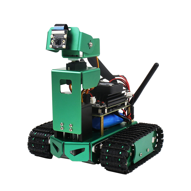 Робот Jetbot AI Car Advanced Version на базе Jetson Nano A02 B01 (4 Гб) с Jetson Nano 4 Гб, поддержка камеры вверх вниз