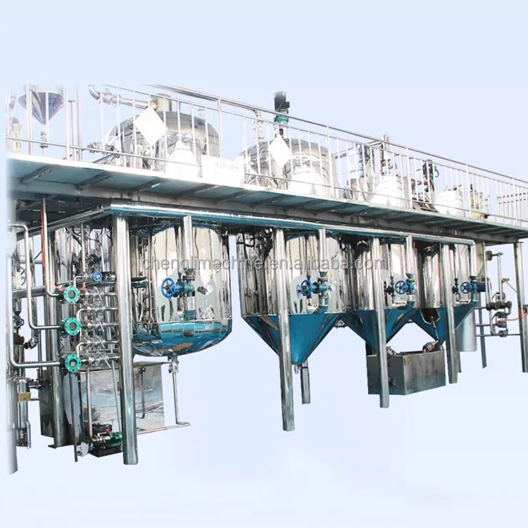 Edible Oil Refinery Machine Cooking Oil Refinery/edible Oil Refining Plant
