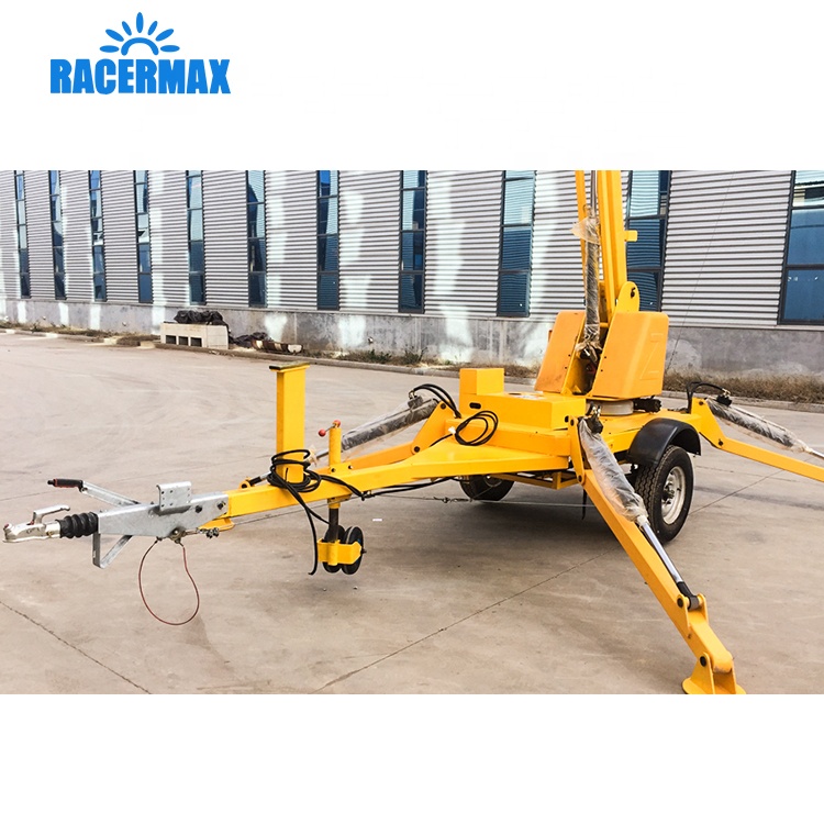 Буксируемая платформа для захвата вишни, гидравлический подъемник racermax, 12 м