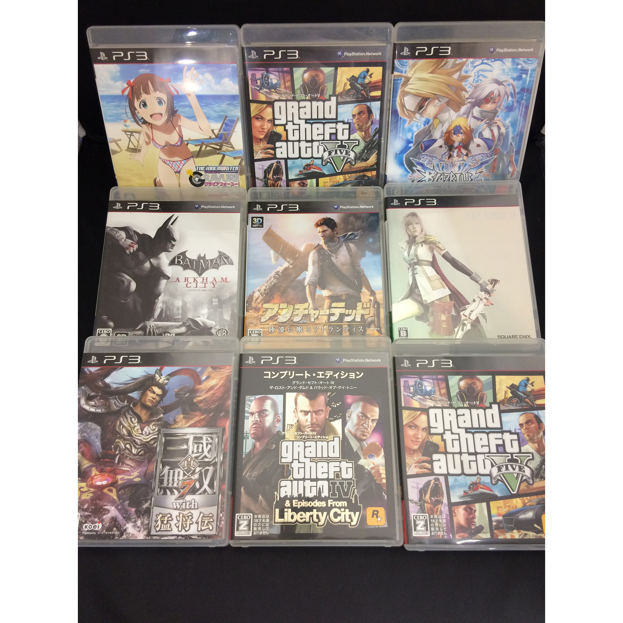 Бывший в употреблении playstation3 Набор программ для видеоаркадных игр для оптовой продажи