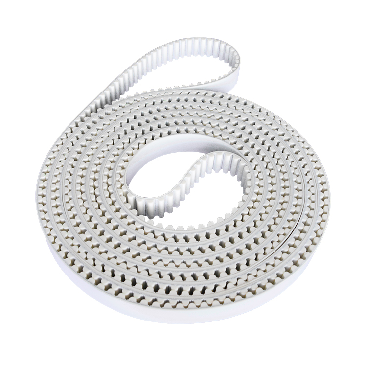 High strength industrial driving HTD 14M teeth white polyurethane steel cord PU synchronous belt