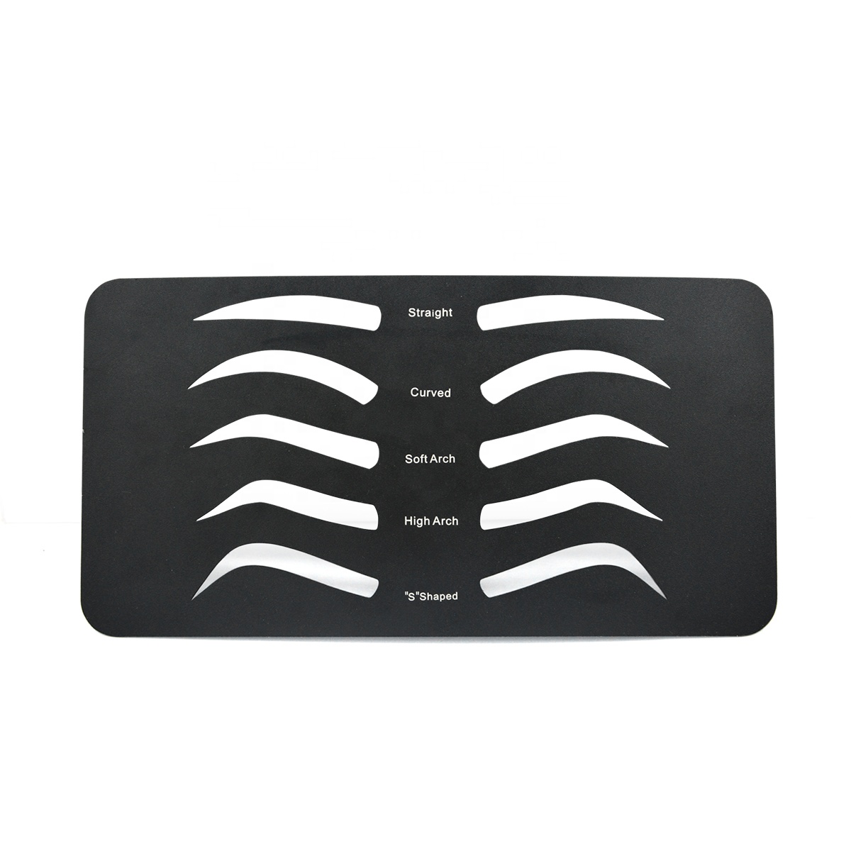 Reusable Eyebrow Sticker Card Shape Drawing Shaping Customized Brow Eyebrow Stencil Template