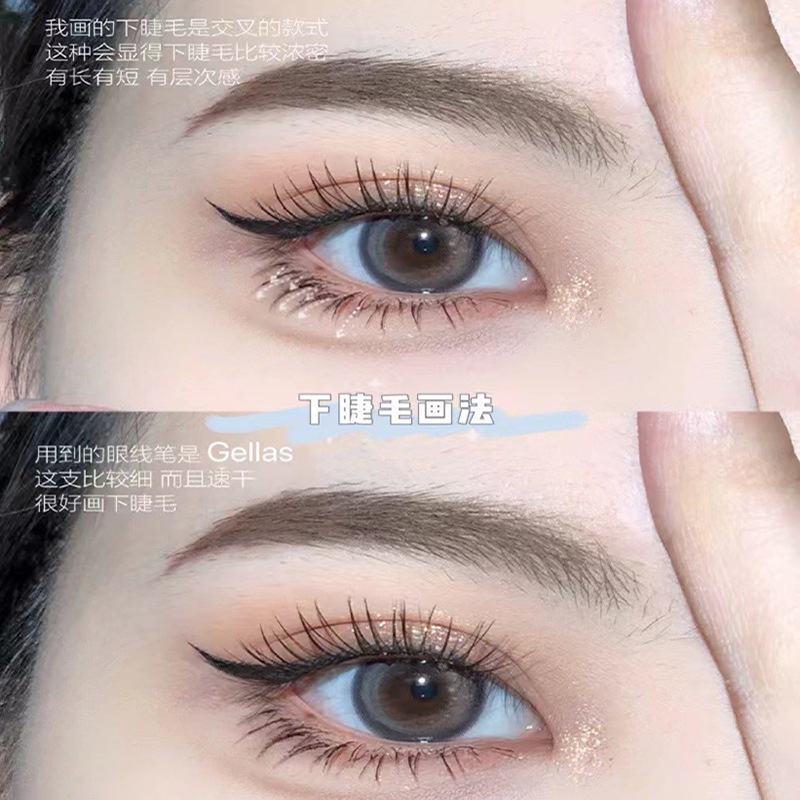 Wholesale Waterproof Fast Drying Eyelashes liquid liner Pen lash glue pen Private Label Rhinestone magic glue adhesive eyeliner
