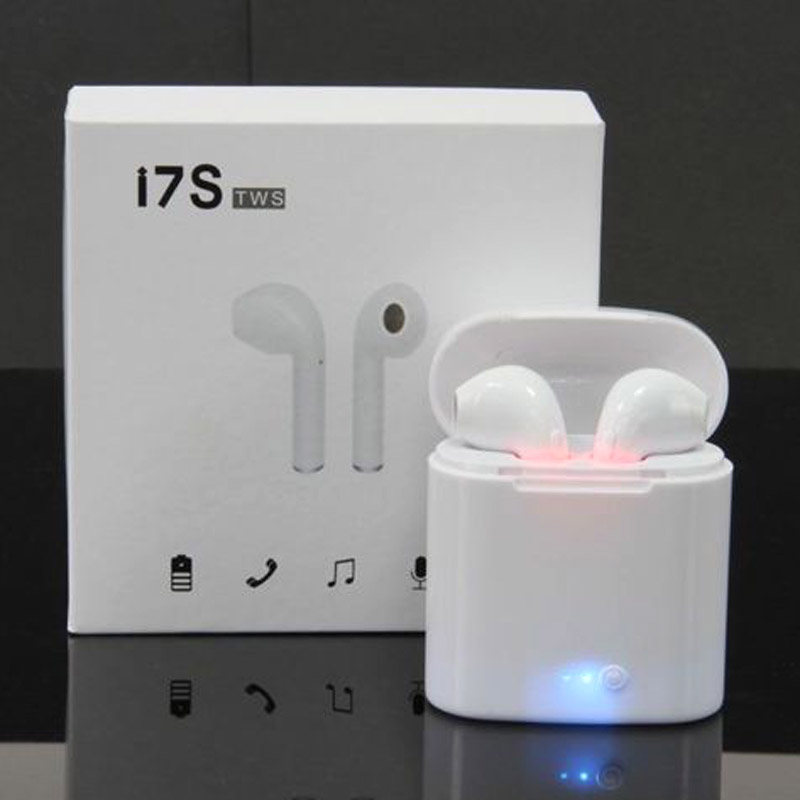 Оптовая продажа, OEM TWS i7 Twins Ear Ture 5,0, частная марка, черные басовые беспроводные наушники, настоящая бинауральная стереогарнитура i7s