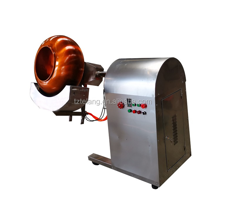 BY Sugar Coating Machine for Nut Peanut Almond Raisin Coating