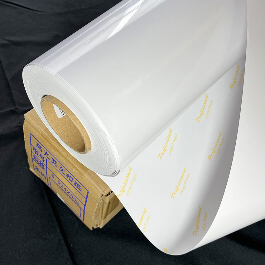 Wholesale Price Inkjet Manufacturer Premium Photographic Photo Paper Glossy Matte Roll
