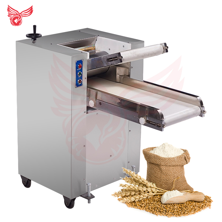 Dough Rolling Machine Automatic Dough Roller Machine Stainless Steel Dough Sheeter For Sale