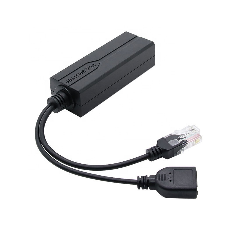 10/100 Мбит/с, стандарт IEEE802.3af/на 48-5 В, изоляционный USB-разъем, мини-разветвитель