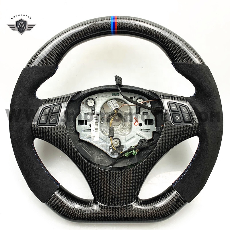 Автомобильное гоночное Рулевое колесо для BMW E36 E92 E90 M3 E93 M3 E82 1 м Кольцо Из Углеродного Волокна Рулевое колесо на заказ