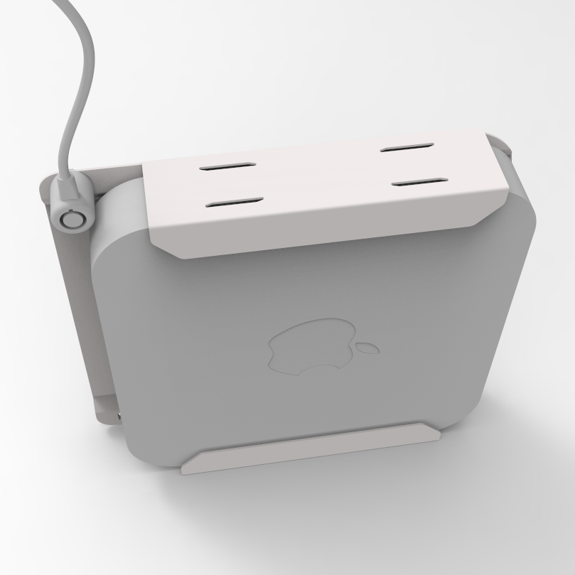 Mac Mini Mount-VESA крепление/настенное крепление/под Настольный крепление, цельная стальная металлическая рама для Mac Mini (металлический кронштейн)