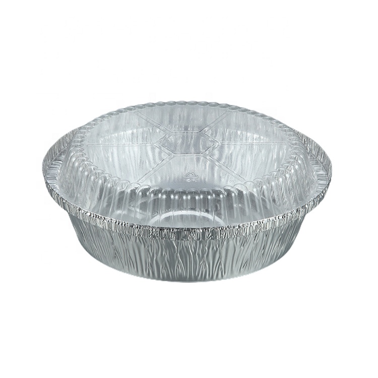 Circle Shape Foil Container Customizable Size Foil Container Foil Baking Tray
