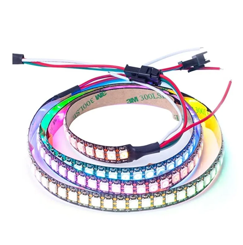 Рождественская наружная Светодиодная лента ws2812b rgb светодиодная полоса цифровая светодиодная лента dmx rgb ws2811 ws2812b