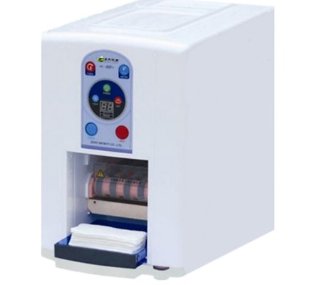 China Factory Automatic Folding Wet Tissue Making Machine Big Tank Cooling Heating Wet Towel Dispensers