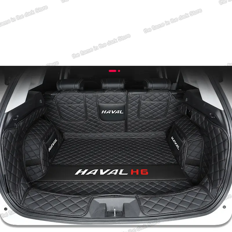 leather car trunk mat for haval H6 2021 2022 2023 cargo liner boot luggage accessories carpet rear 2021 floor seat
