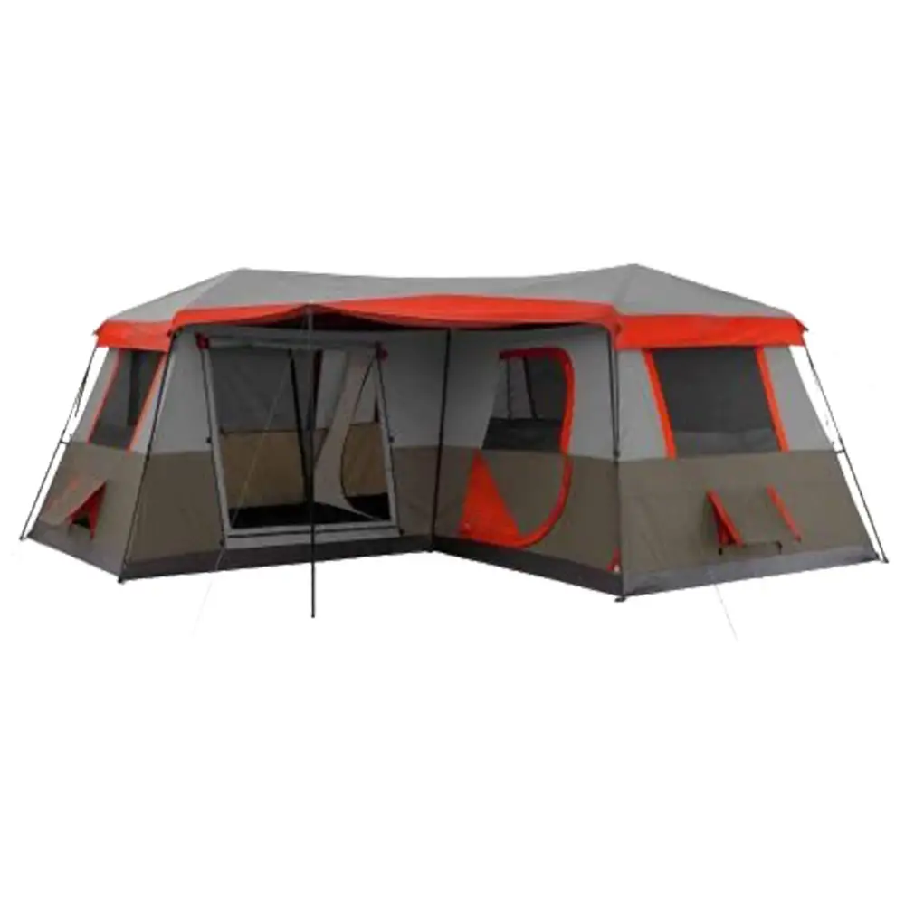 Pre-sold Waterproof Large Instant Set Up 3 Room 10 Person Family Double Layer Outdoor Camping Tent