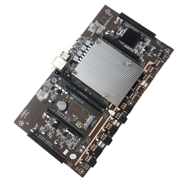 for bitcoin miner with CPU board PCI-E 5 support 3060 card x79 motherboard