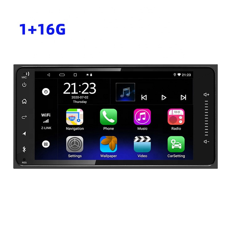 JMANCE 7169A7 емкостный сенсорный экран, BT аудио и громкой связи, mp3-плеер, двойной DIN, 13-полосный эквалайзер, SiriusXM, AM/FM