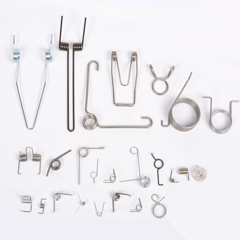 Sold wire spring precision battery wire spring special-shaped line forming process spring processing custom