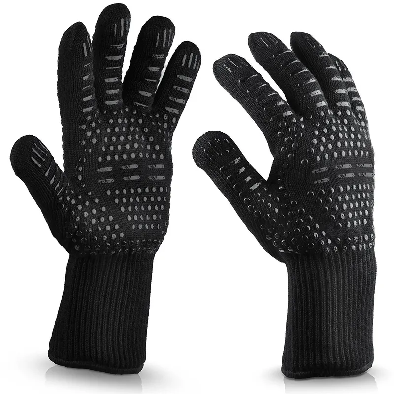 Термоизолированные перчатки для барбекю, гриля, Жаропрочные перчатки для кемпинга, барбекю, духовки