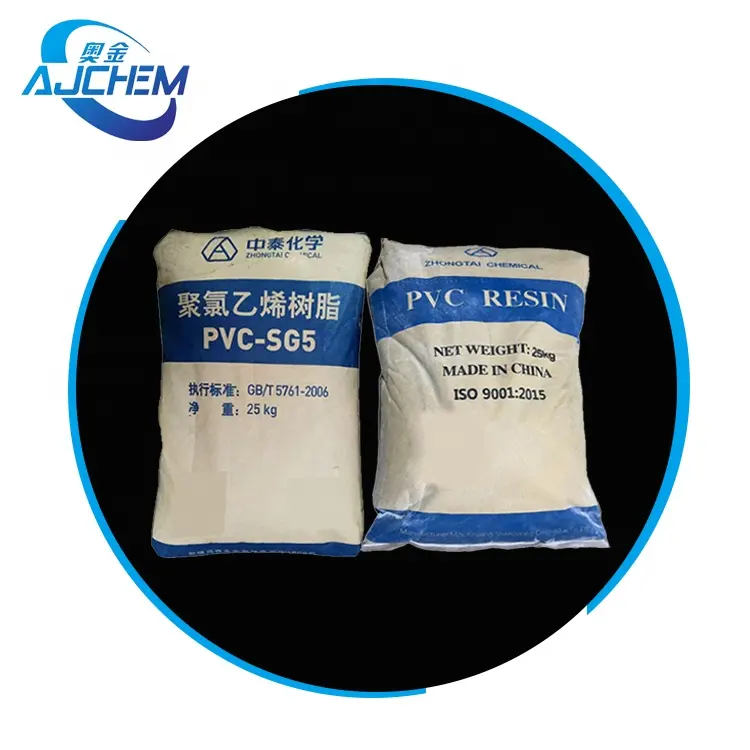 Chinese Price Industry  Grade PVC Resin k67 raw material SG5