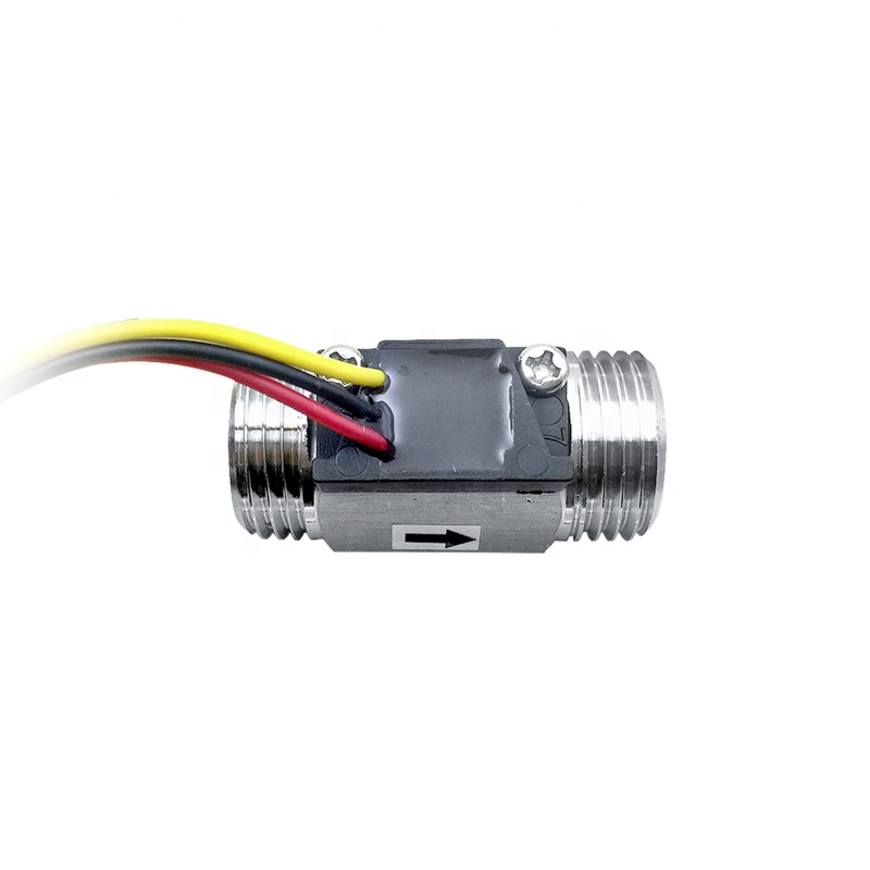 SUS304 NPT 1/2 "G нити DN15 переключатель датчика уровня 1 ~ 30 л/мин ХОЛЛА РАСХОД ВОДЫ Жидкость нержавеющая сталь Датчик расхода DC5-24V