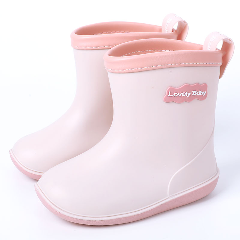 LOVELY Baby Wholesale Custom Colorful Waterproof Cartoon Pvc Manufacturer Kids Rain Boots