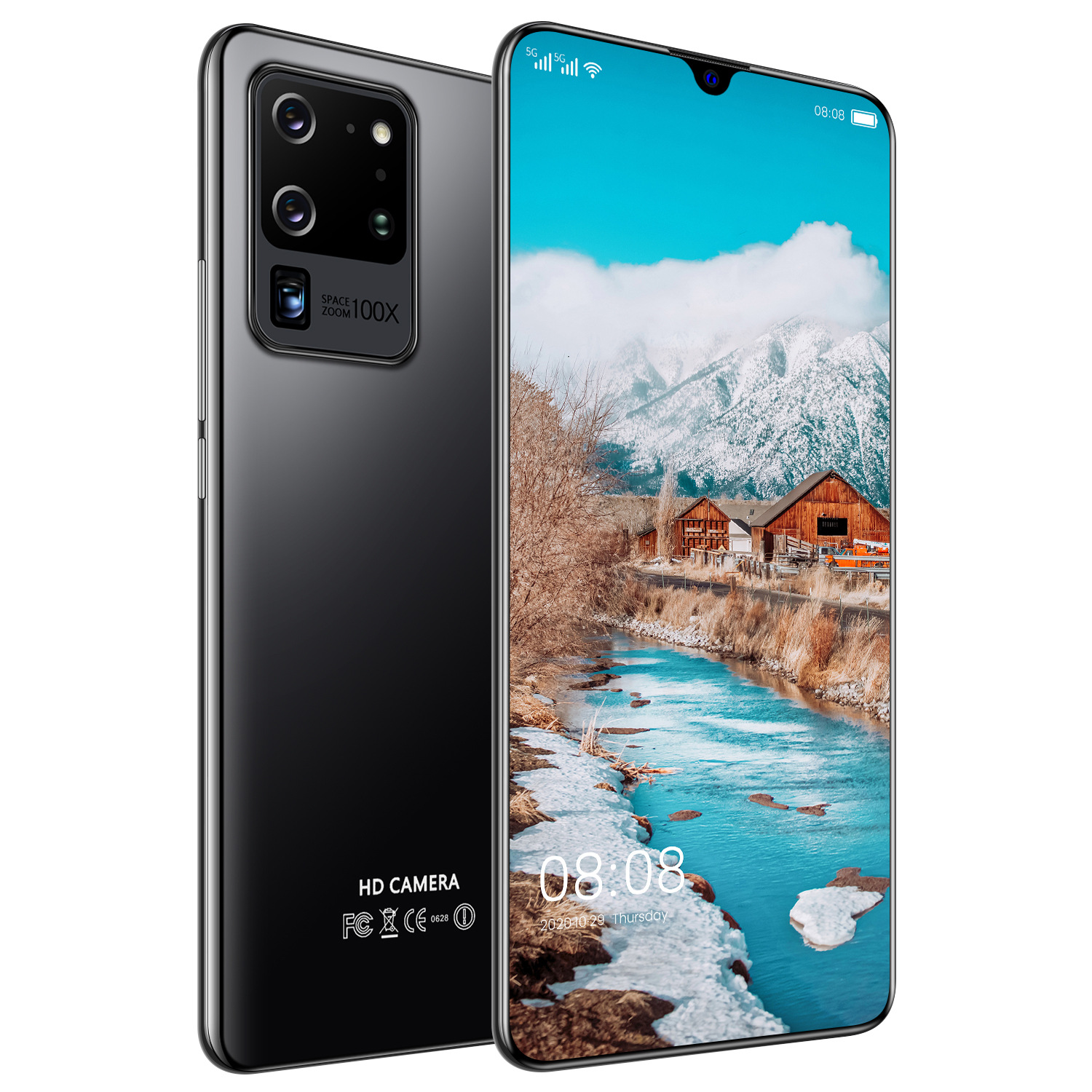 S60 pro дешевой цене 10-ядерный 32mp + 48mp 7,1 inch ЖК-экран 5G смартфон 12 Гб + 512 ГБ горячая Распродажа iintelligent чехол для телефона