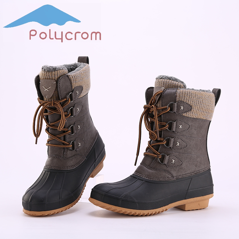 women waterproof winter boots duck boots