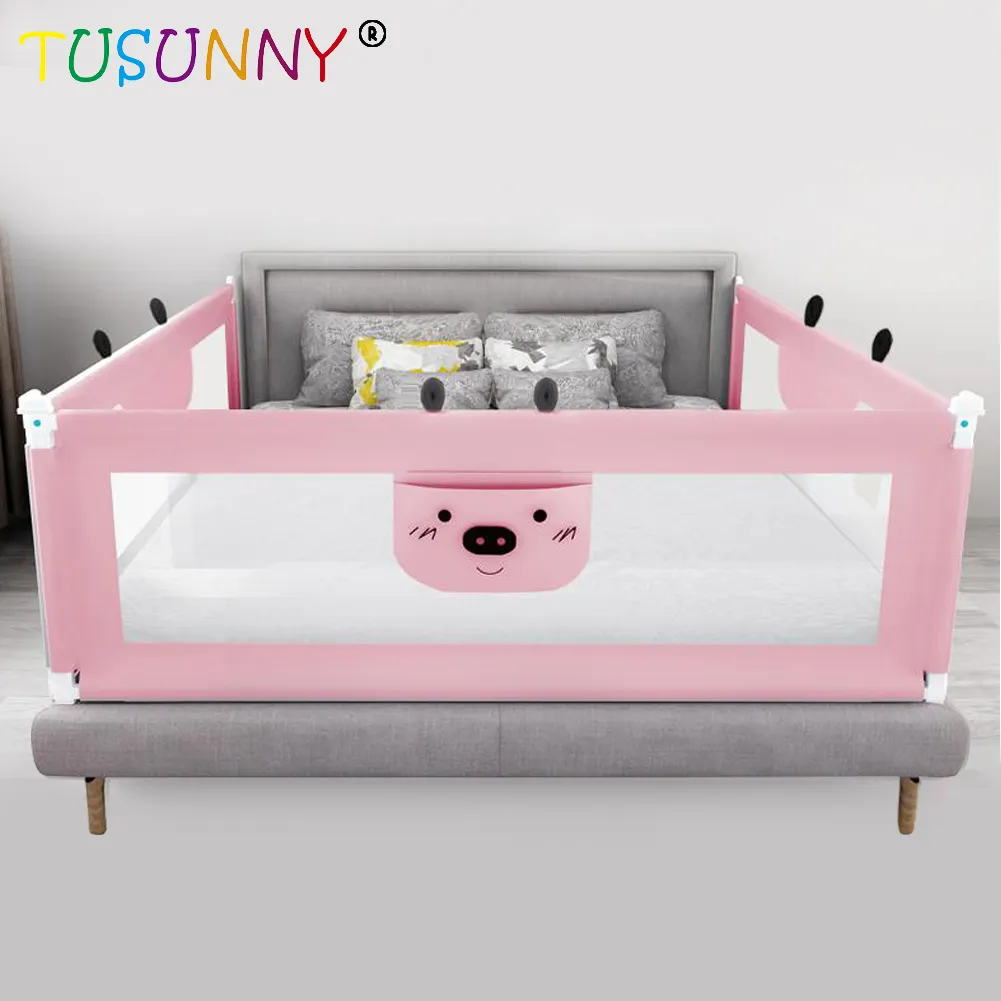 2020 baby fence foldable bed cribs fence rail for safety products