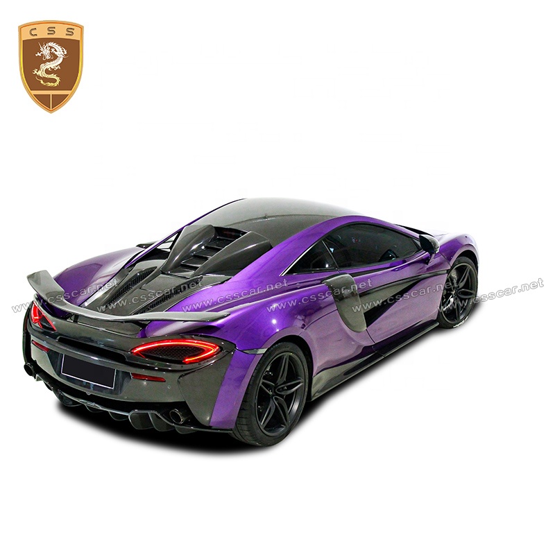 Новое поступление Novitec стиль сухое углеродное волокно сторона заднее крыло вентиляционные отверстия для Mclaren 540C 570S