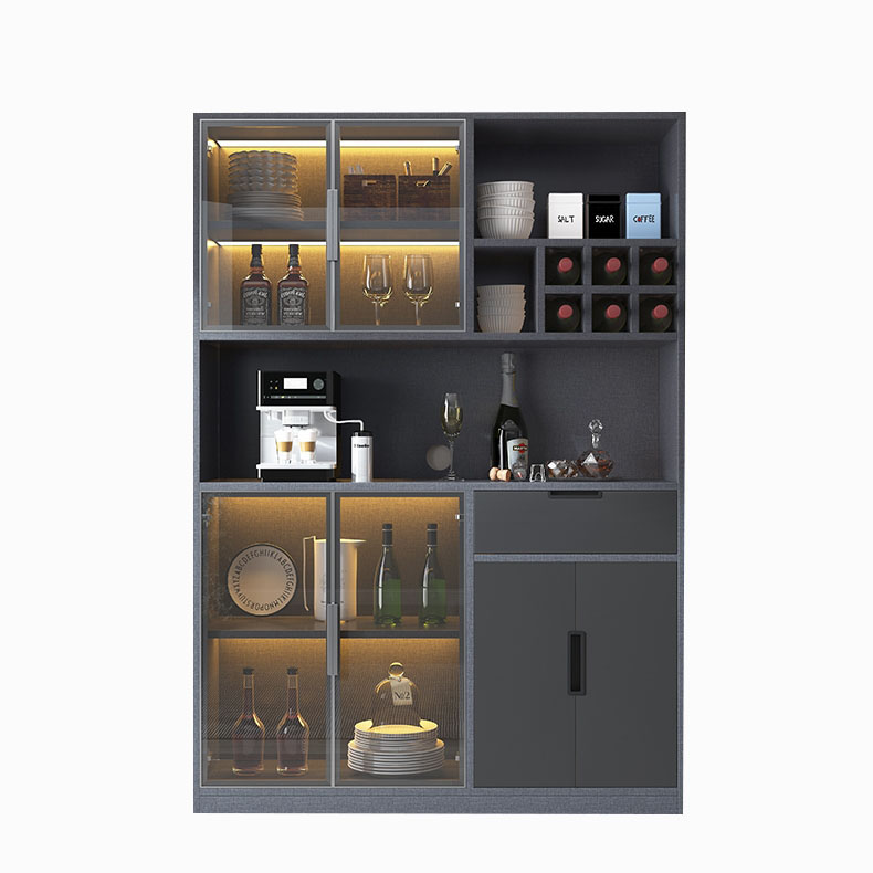 Multiple function separate division Wine Cabinet Modern Wine Display Cabinet Wine Storage Cabinet