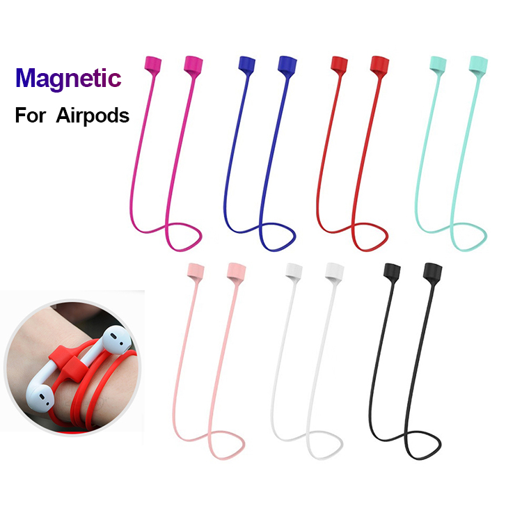 Магнитный ремешок для наушников Airpods, аксессуары для защиты от потери, беспроводной ремешок для Airpods, ремешок для защиты от потери
