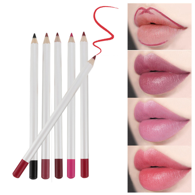 Оптовая продажа, водостойкая помада lipliner, карандаш для макияжа для веганов, фирменная торговая марка, матовая подводка для губ