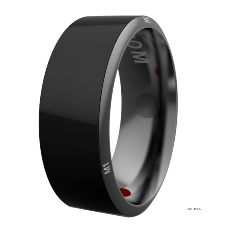 Top Quality JAKCOM R3 Metallic Glass Smart Ring Waterproof Dustproof Health Tracker Wireless Sharing Smart Ring