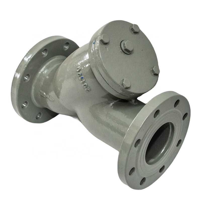 High Quality Cast Iron Y Type Mesh Strainer Double Flanged Y filter For Water Industry