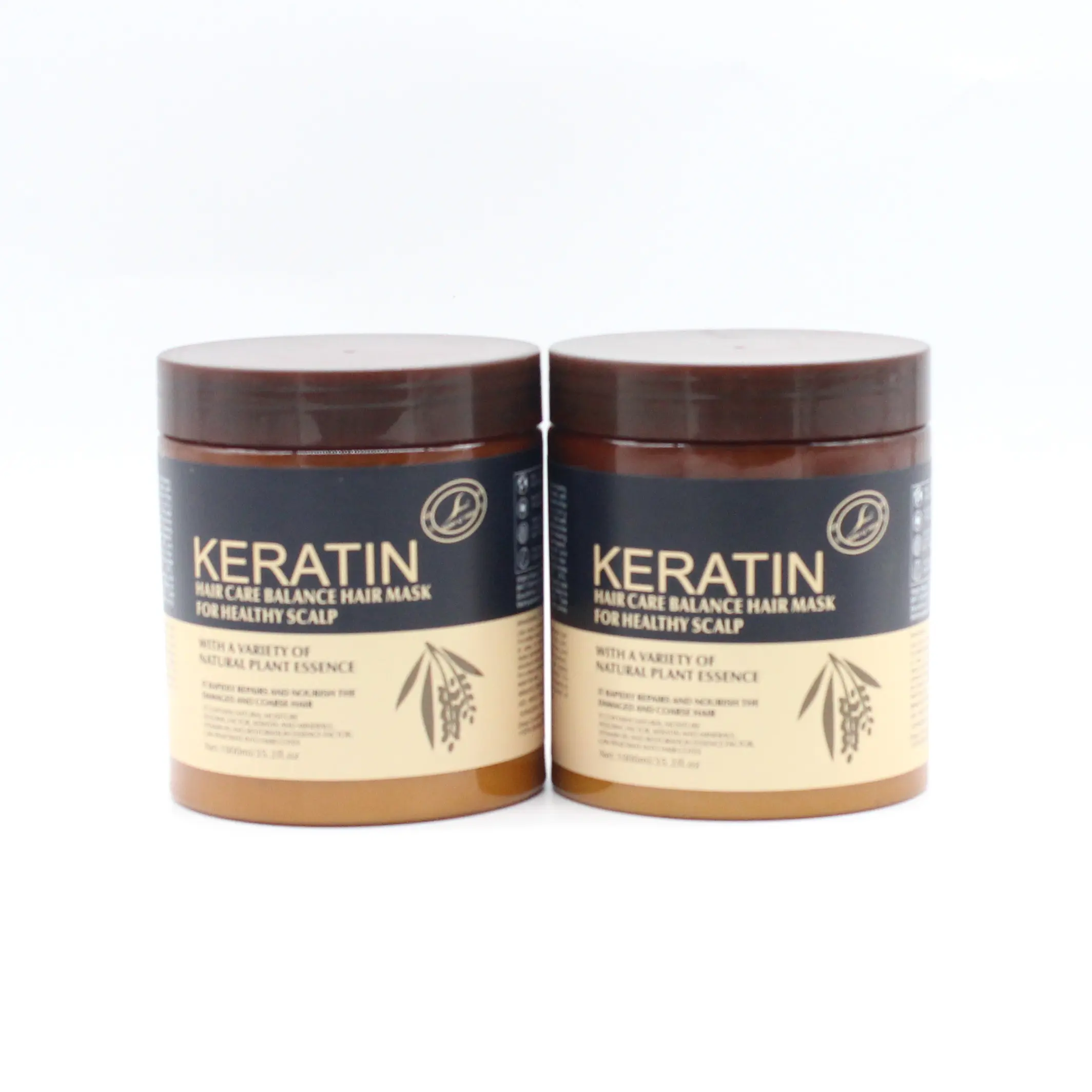 Brazilian Keratin natural plant essence hair care balance hair mask 1000ml