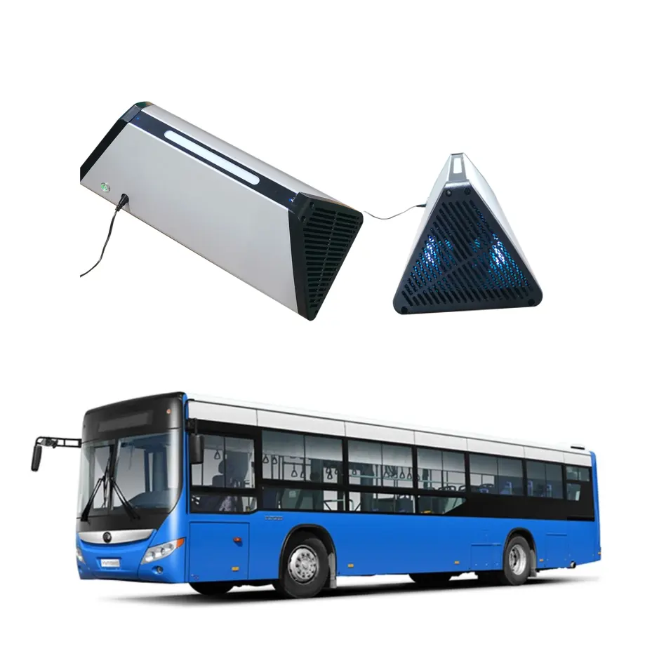 DBD plasma ions UV Photocatalysis technology Car Truck Bus air purifier