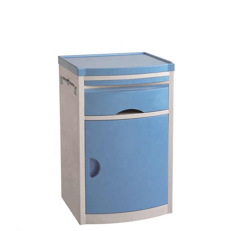 Hopital Plastic Drawer Bedside Cabinet