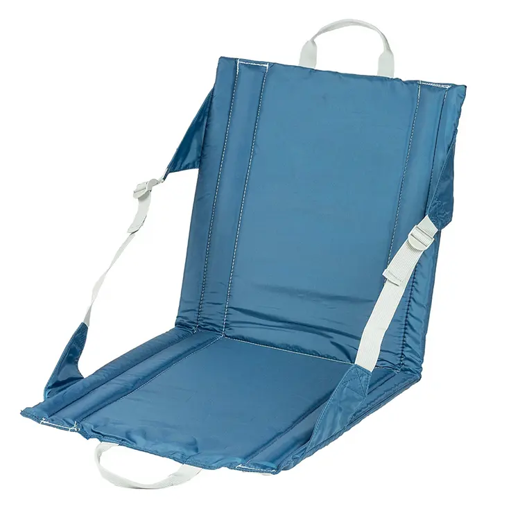 HOMFUL OEM Custom Foldable Beach Lounger Mat Outdoor Camping Beach Chair with Adjustable Backrest