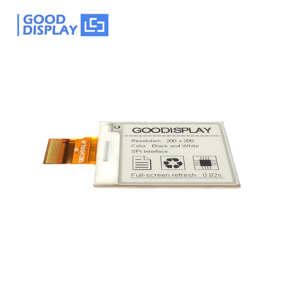 Сенсорный экран опционально GooDisplay дешевые 1,54 дюймов E ink дисплей 200x200 SSD1681 Epaper модуль