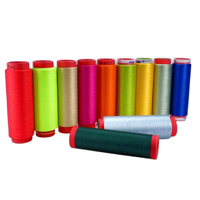 Filament yarn 150D/144F Dope dyed polyester yarn polyester yarn dty dyed