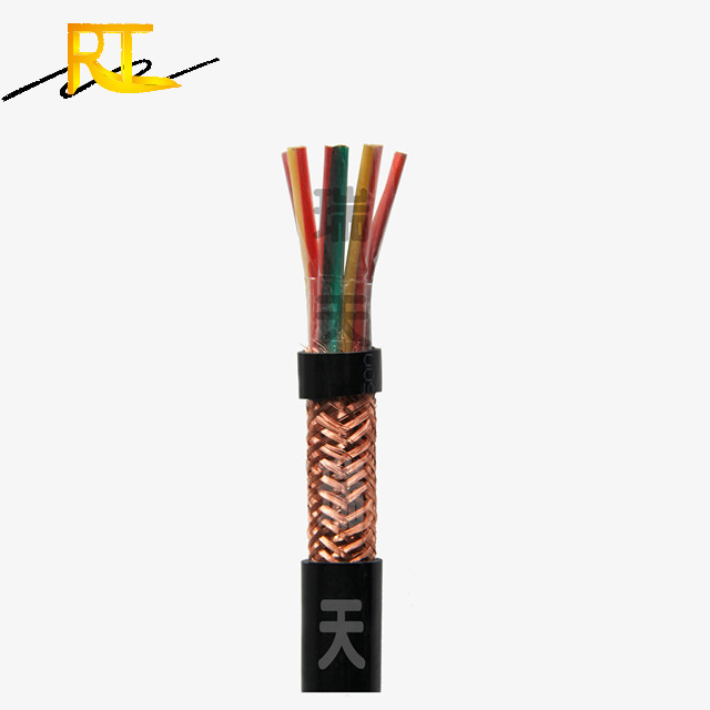 12 24 core 37 жилы гибкий 0.75mm2 1 мм многожильный ZR-KVVRP KVVR контрольный кабель